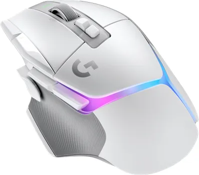 Logitech G502 X Plus Wireless - Pelihiiri - Optinen - 13 painiketta - Valkoinen